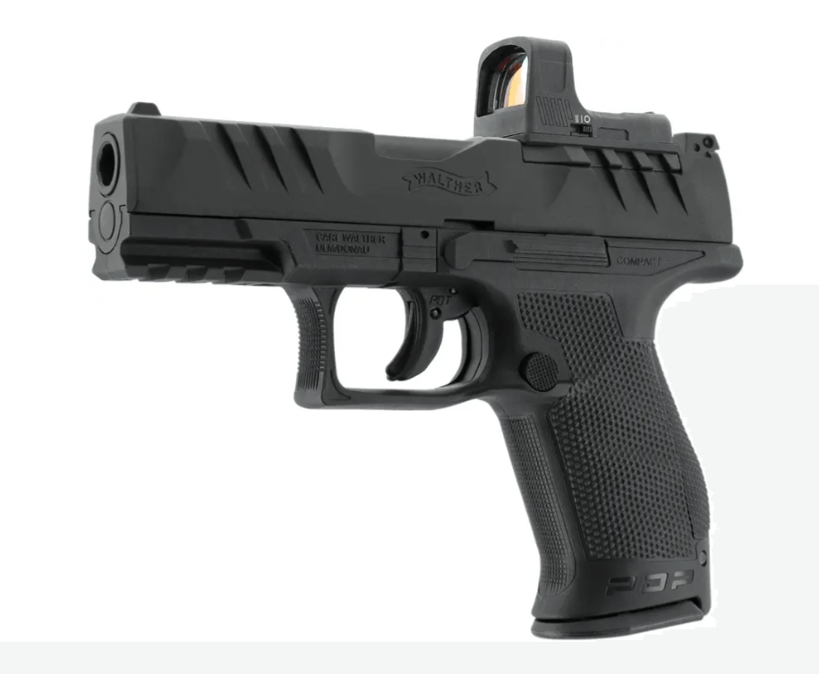Пістолет пневматичний Umarex Walther PDP Compact CO2 кал. 4,5 мм з коліматором RDS 8 Фото 2